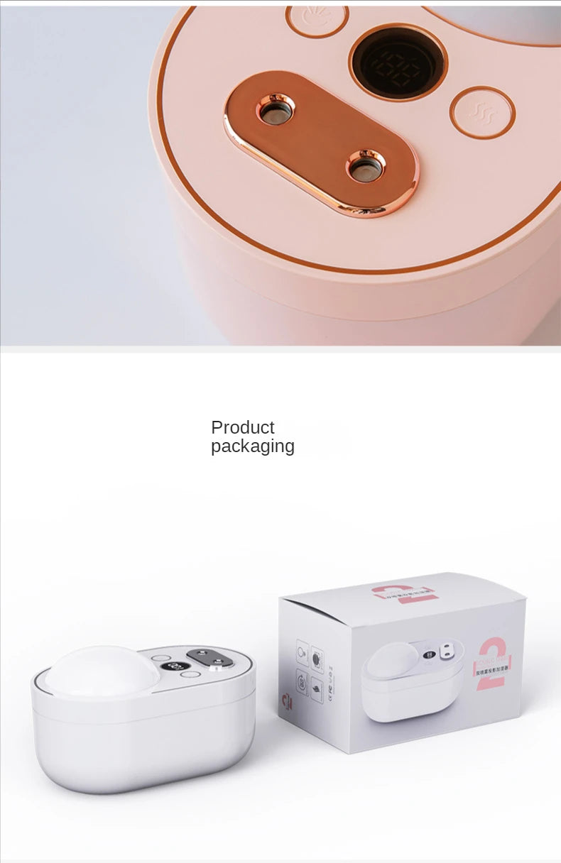 Humidifier Double Spray Projection Lamp USB Starry Sky Rotating Night Lamp